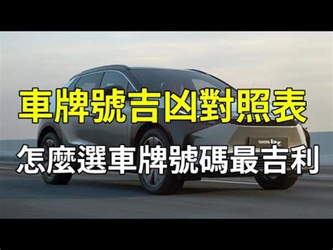 八字五行車牌|車牌數字吉凶指南：選出最旺你的好車牌號碼 